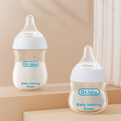 High Borosilicate Glass Baby Bottle 80ml/160ml