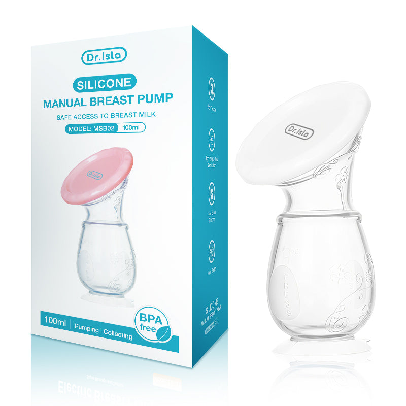 Manual Silicone Breast Pump Milk Reservoir 150ML